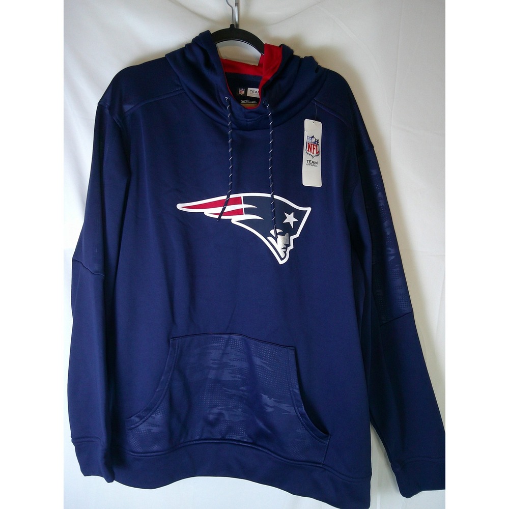 NFL Team Apparel New England‎ Patriots Navy Blue Camo Hoodie Mens 2XL NWT